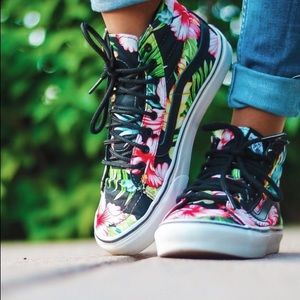 Vans Hawaiian Floral Sneakers